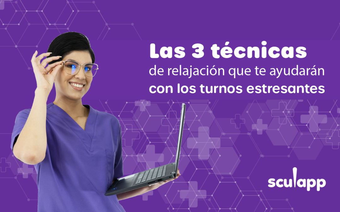 Las 3 técnicas de relajación que te ayudarán con los turnos estresantes